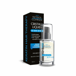 Retinol Complex Hair Keratin Therapy Linseed Liquid Crystals