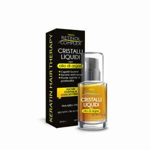 Trico Retinol Complex Hair Keratin Therapy Liquid Crystals With Argan Oil