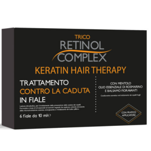 Trico Retinol Complex Hair Keratin Therapy Treatment In Vials Against Hair Loss