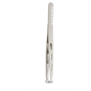 Tweezers Oblique Tip with Separator Comb