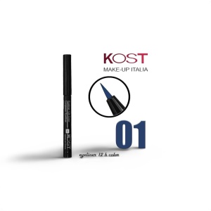 Kost Eyeliner 12 h Color Waterproof High Marker Blue