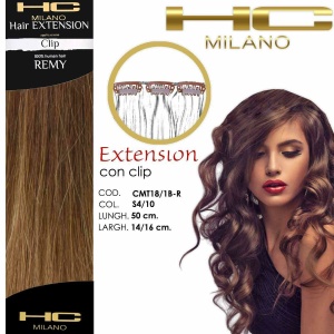 Hc milano extension 3 remy clips 14-16cm long.50cm col.s4/10
