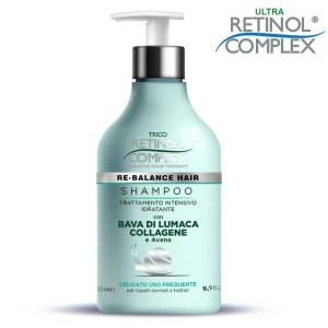 Trico Retinol Complex Shampoo Slime Snail Collagen and  Oats